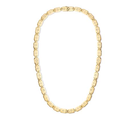 Les Gastons Vuitton Gourmette Necklace, Yellow Gold